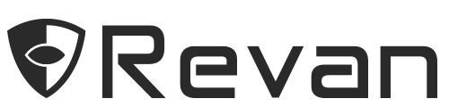 Revan Glasses logo black