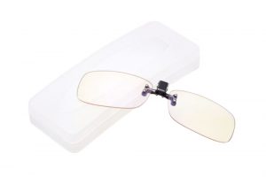 Lentile pentru ochelari cu dioptrii, filtru galben